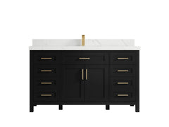 Cambridge 60 in. W x 22 in. D Single Sink Bathroom Vanity - photo 1