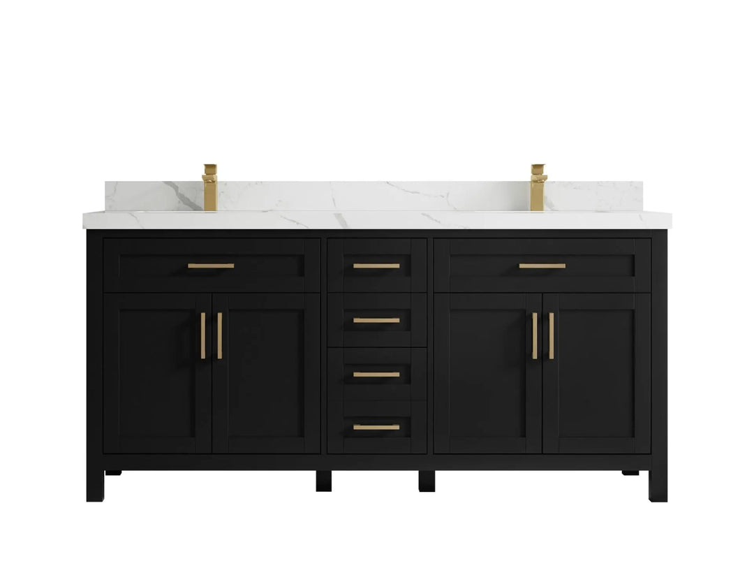 Cambridge 72 in. W x 22 in. D Double Sink Bathroom Vanity