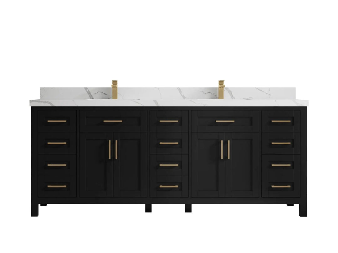 Cambridge 84 in. W x 22 in. D Double Sink Bathroom Vanity