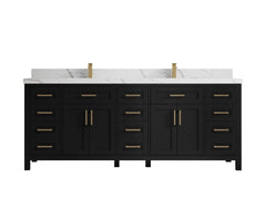 Cambridge 84 in. W x 22 in. D Double Sink Bathroom Vanity - photo 1