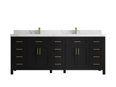 Cambridge 84 in. W x 22 in. D Double Sink Bathroom Vanity