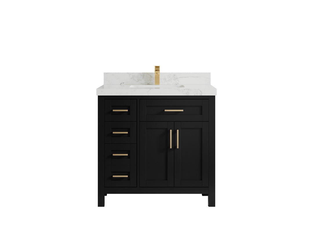 Cambridge 36 in. W x 22 in. D Single Center Sink Bathroom vanity