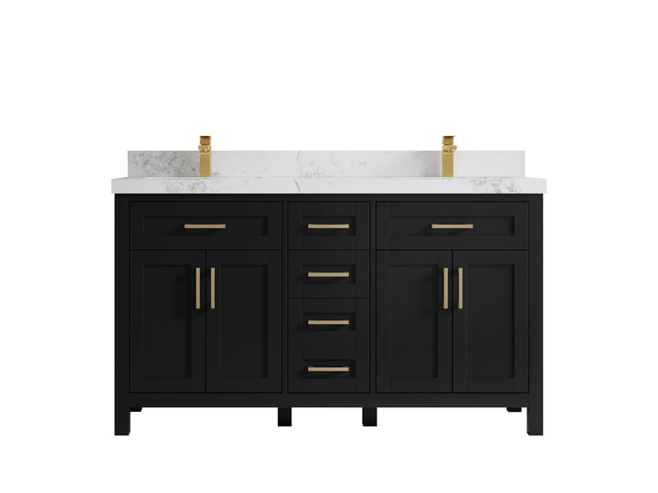 Cambridge 60 in. W x 22 in. D Double Sink Bathroom Vanity - photo 23