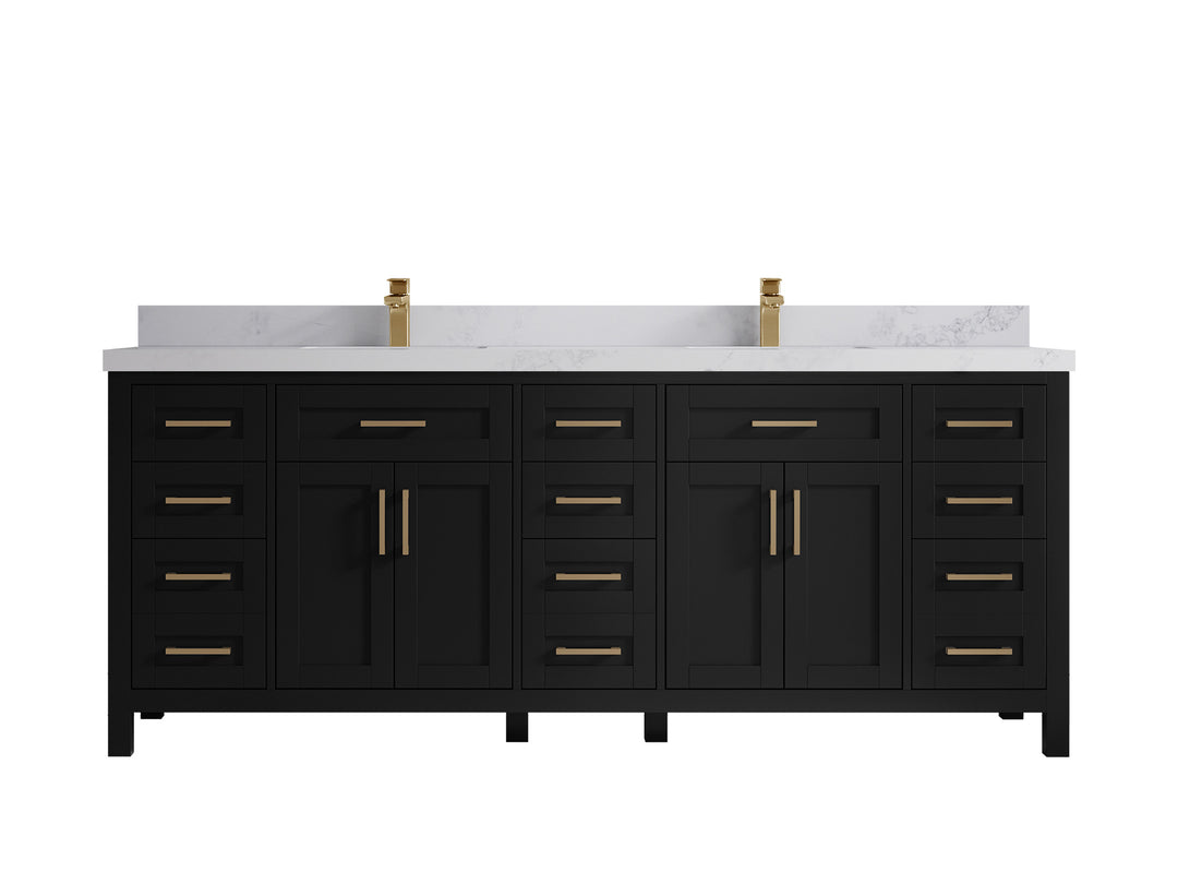 Cambridge 84 in. W x 22 in. D Double Sink Bathroom Vanity