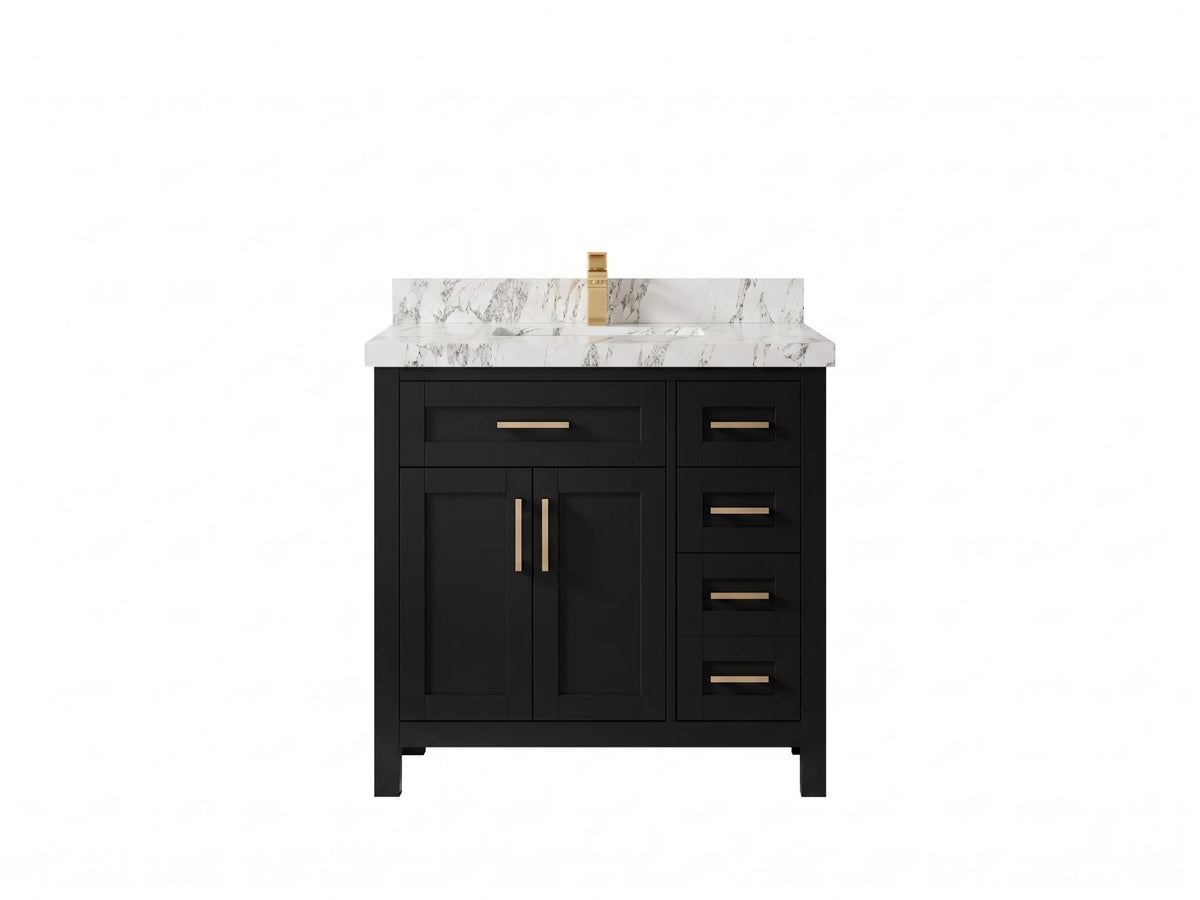Cambridge 36 in. W x 22 in. D Center Sink Bathroom Vanity