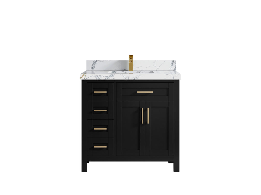 Cambridge 36 in. W x 22 in. D Single Center Sink Bathroom vanity
