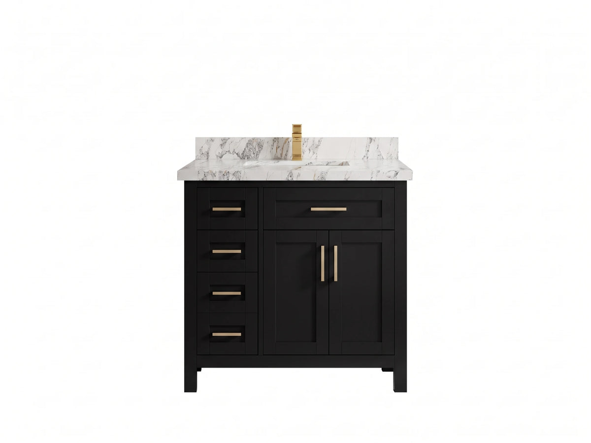 Cambridge 36 in. W x 22 in. D Center Sink Bathroom Vanity