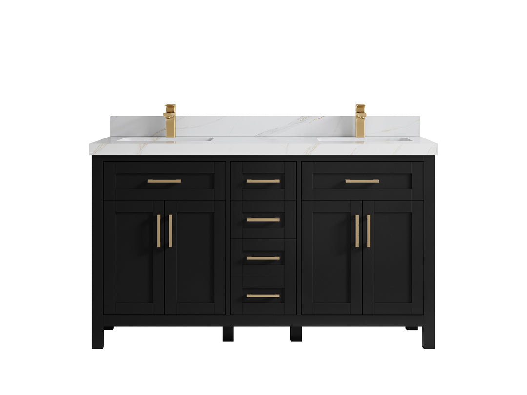 Cambridge 60 in. W x 22 in. D Double Sink Bathroom Vanity