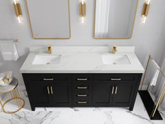Cambridge 72 in. W x 22 in. D Double Sink Bathroom Vanity - photo 19