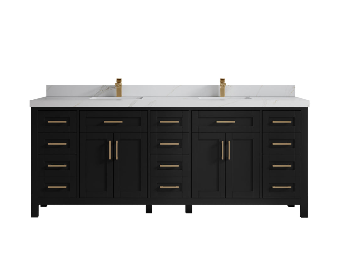Cambridge 84 in. W x 22 in. D Double Sink Bathroom Vanity