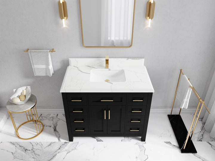Cambridge 42 in. W x 22 in. D Single Sink Bathroom Vanity - photo 28