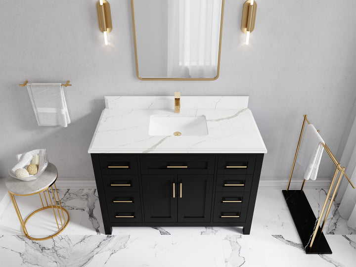 Cambridge 48 in. W x 22 in. D Single Sink Bathroom Vanity - photo 32