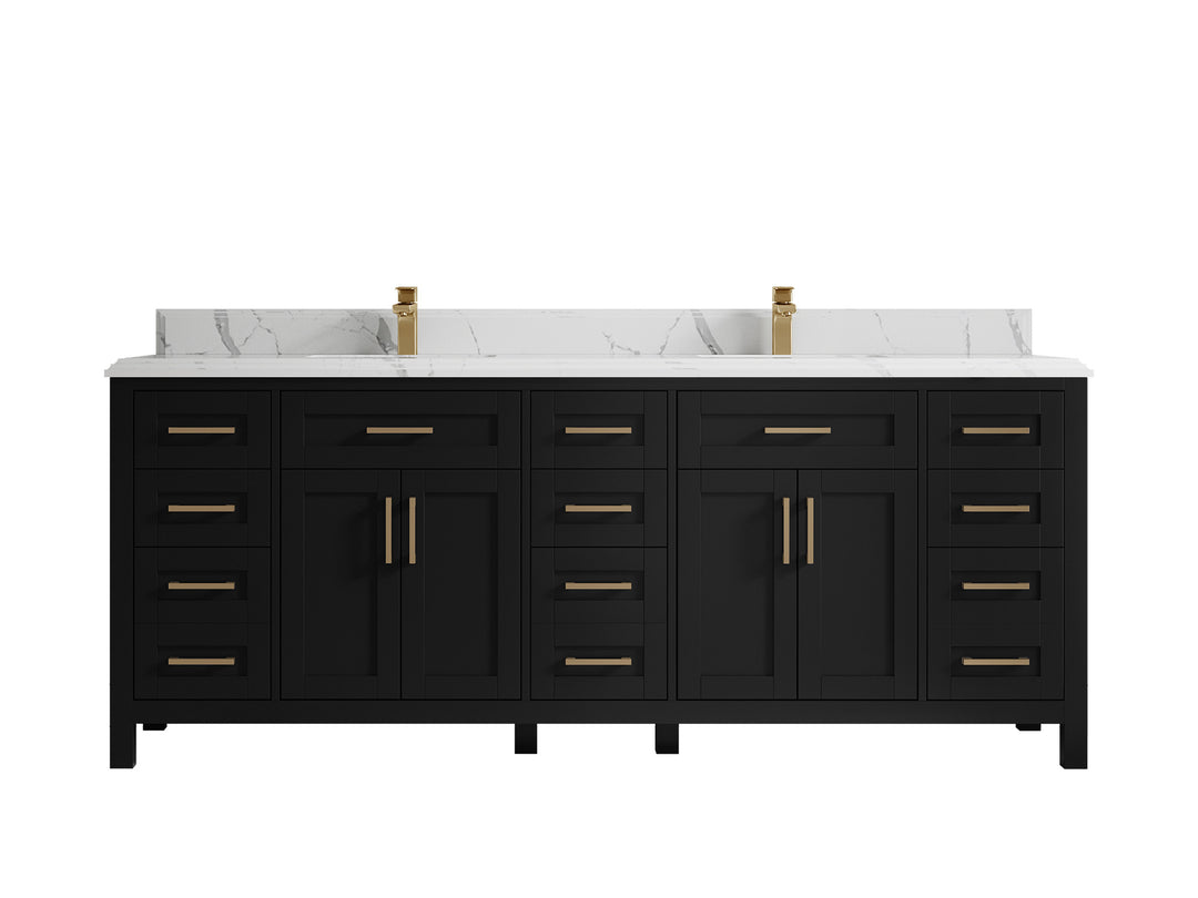 Cambridge 84 in. W x 22 in. D Double Sink Bathroom Vanity