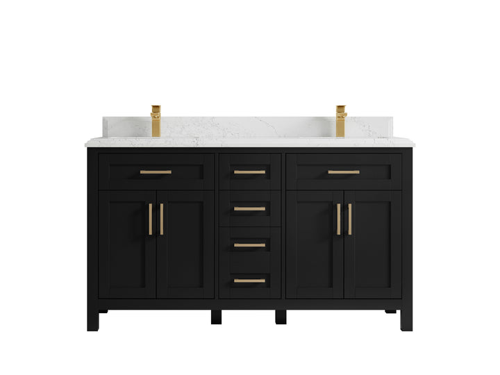 Cambridge 60 in. W x 22 in. D Double Sink Bathroom Vanity - photo 35