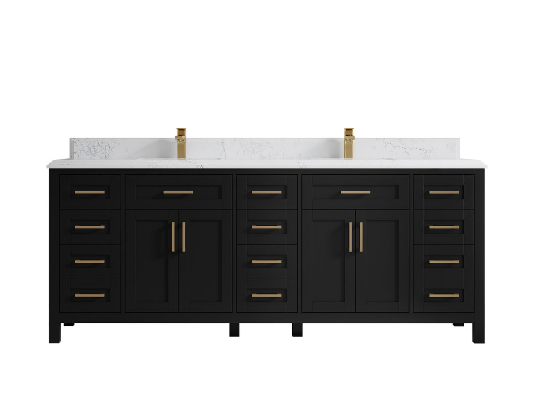 Cambridge 84 in. W x 22 in. D Double Sink Bathroom Vanity