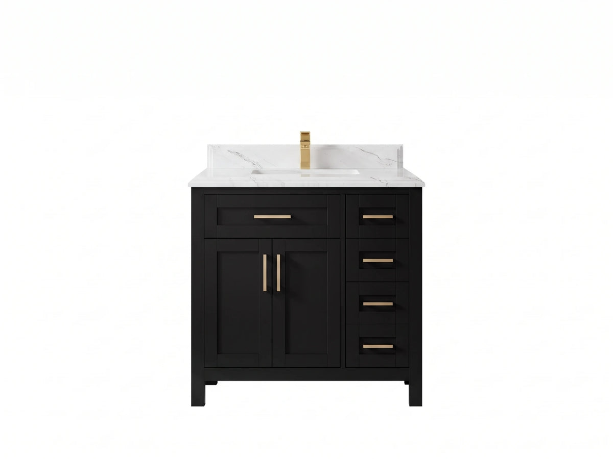 Cambridge 36 in. W x 22 in. D Center Sink Bathroom Vanity