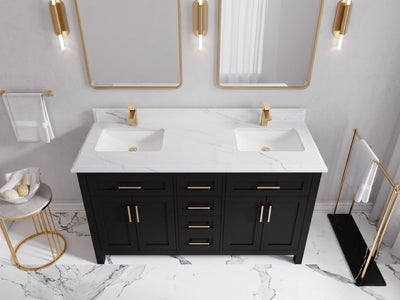 Cambridge 60 in. W x 22 in. D Double Sink Bathroom Vanity