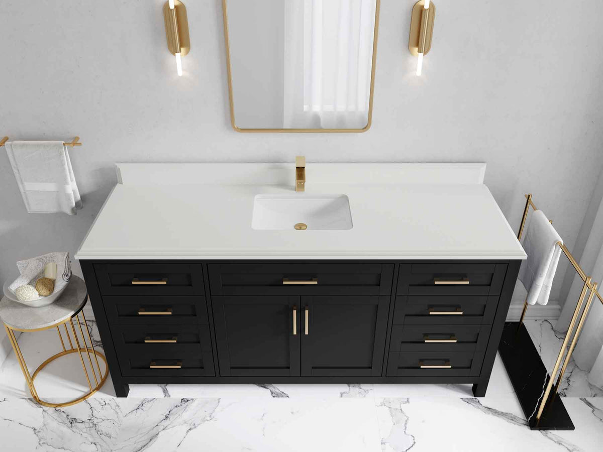 Cambridge 72 in. W x 22 in. D Single Sink Bathroom Vanity