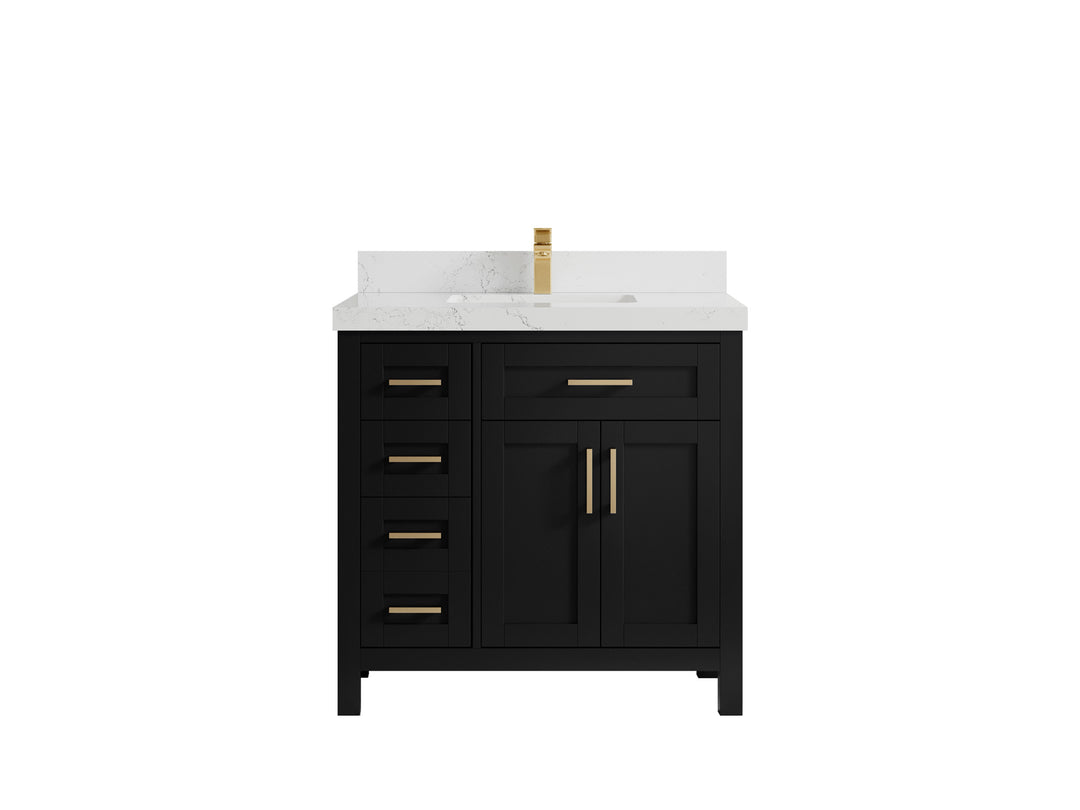 Cambridge 36 in. W x 22 in. D Single Center Sink Bathroom vanity