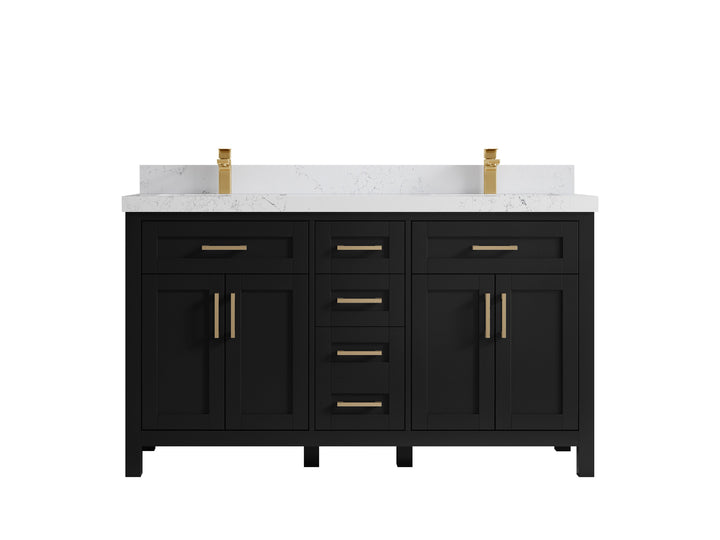 Cambridge 60 in. W x 22 in. D Double Sink Bathroom Vanity - photo 39