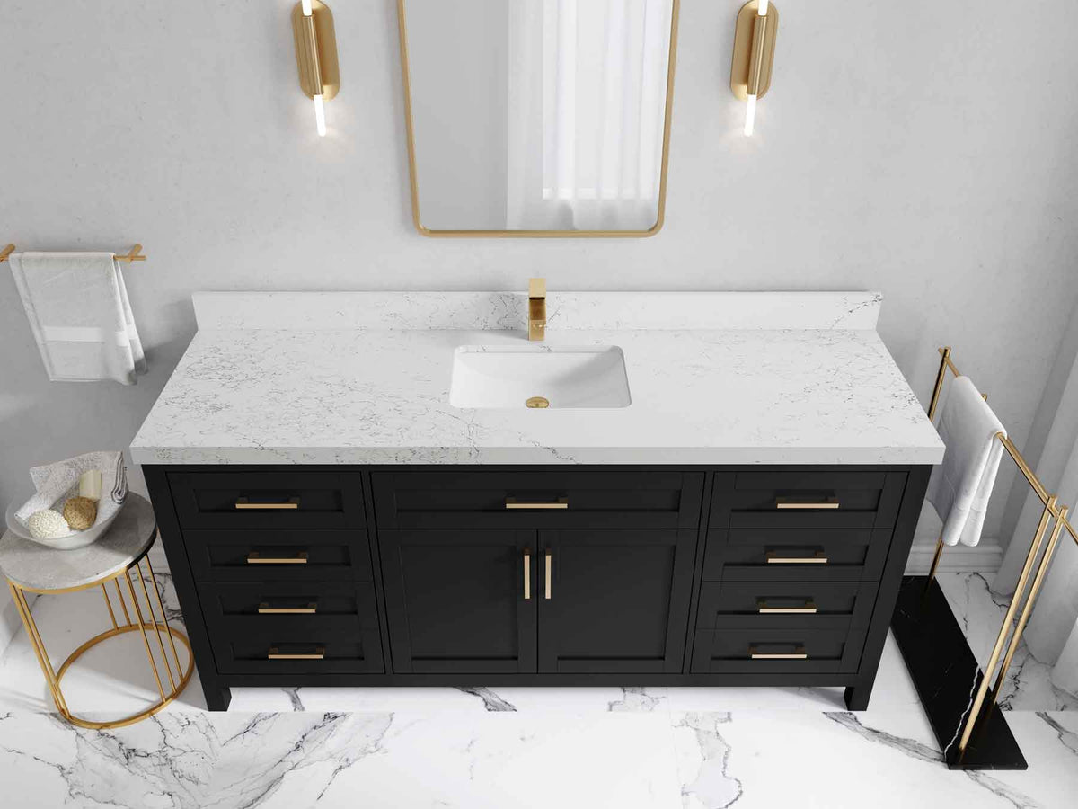 Cambridge 72 in. W x 22 in. D Single Sink Bathroom Vanity