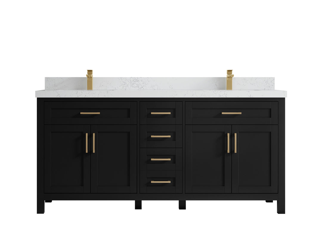Cambridge 72 in. W x 22 in. D Double Sink Bathroom Vanity