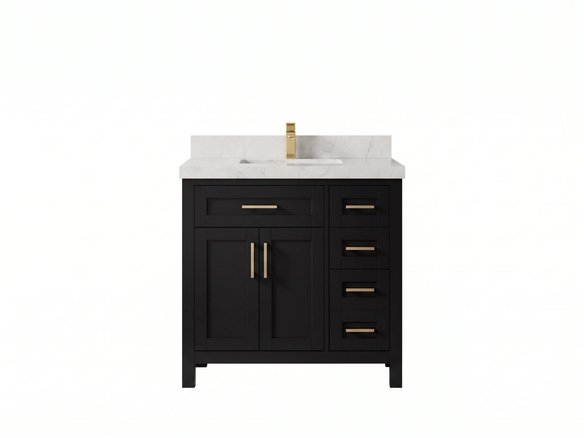 Cambridge 36 in. W x 22 in. D Center Sink Bathroom Vanity