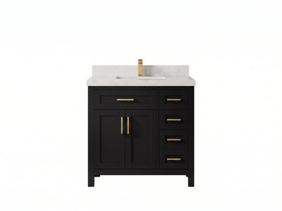 Cambridge 36 in. W x 22 in. D Center Sink Bathroom Vanity