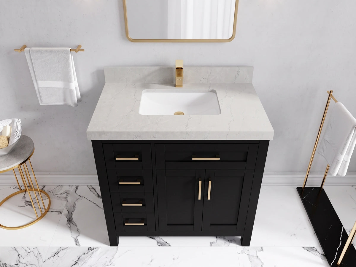 Cambridge 36 in. W x 22 in. D Center Sink Bathroom Vanity