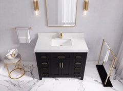 Cambridge 42 in. W x 22 in. D Single Sink Bathroom Vanity - photo 45