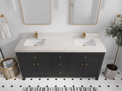 Cambridge 72 in. W x 22 in. D Double Sink Bathroom Vanity