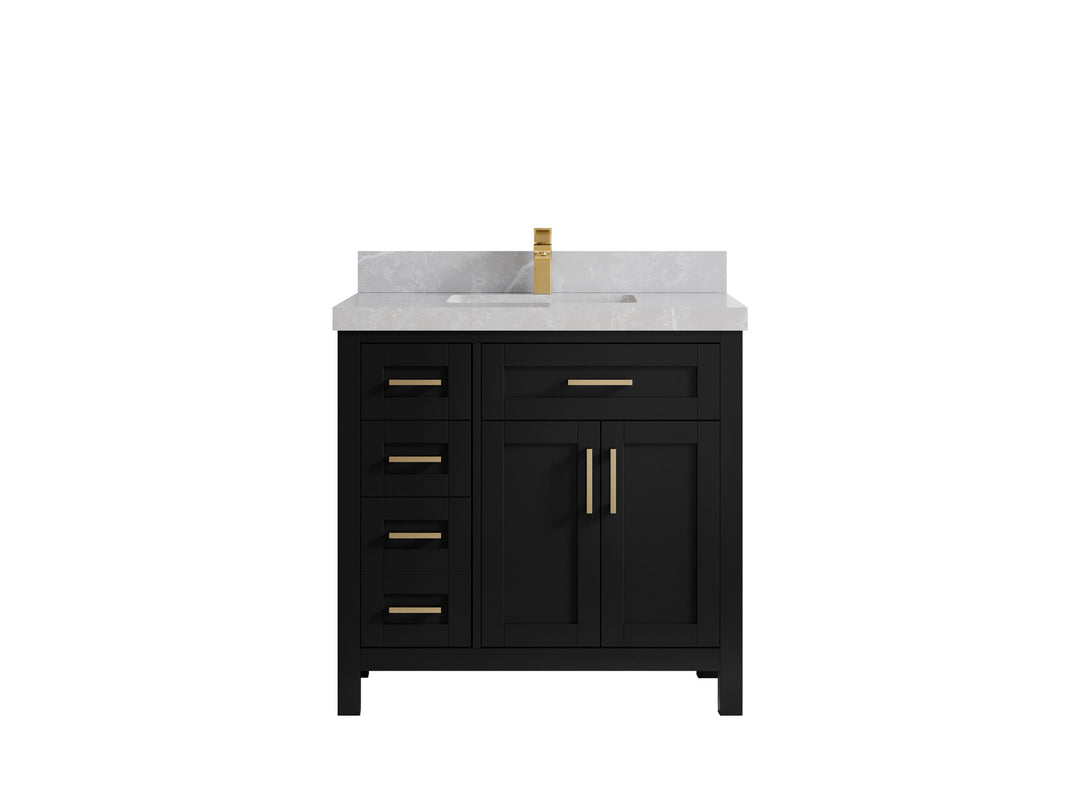 Cambridge 36 in. W x 22 in. D Single Center Sink Bathroom vanity
