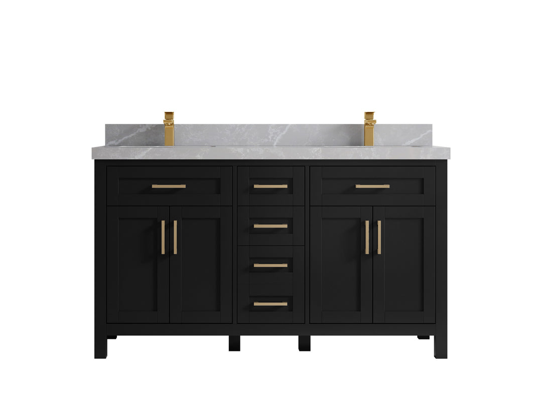 Cambridge 60 in. W x 22 in. D Double Sink Bathroom Vanity