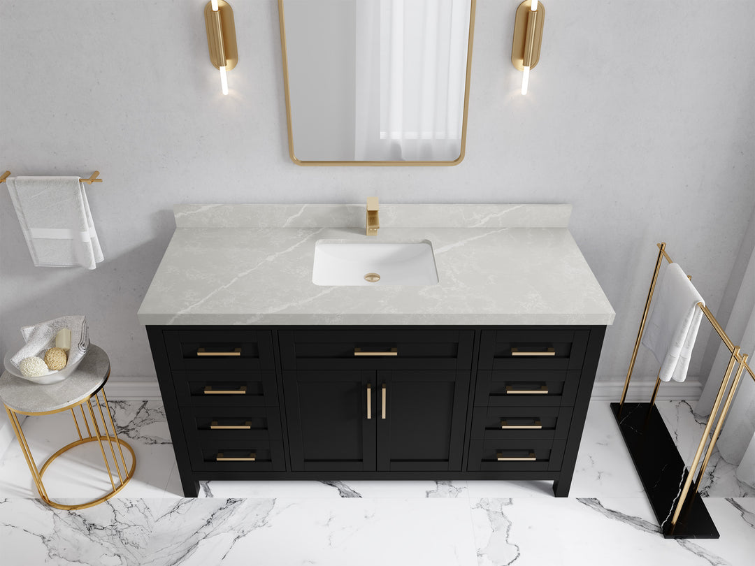 Cambridge 60 in. W x 22 in. D Single Sink Bathroom Vanity