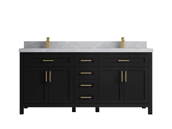Cambridge 72 in. W x 22 in. D Double Sink Bathroom Vanity - photo 23