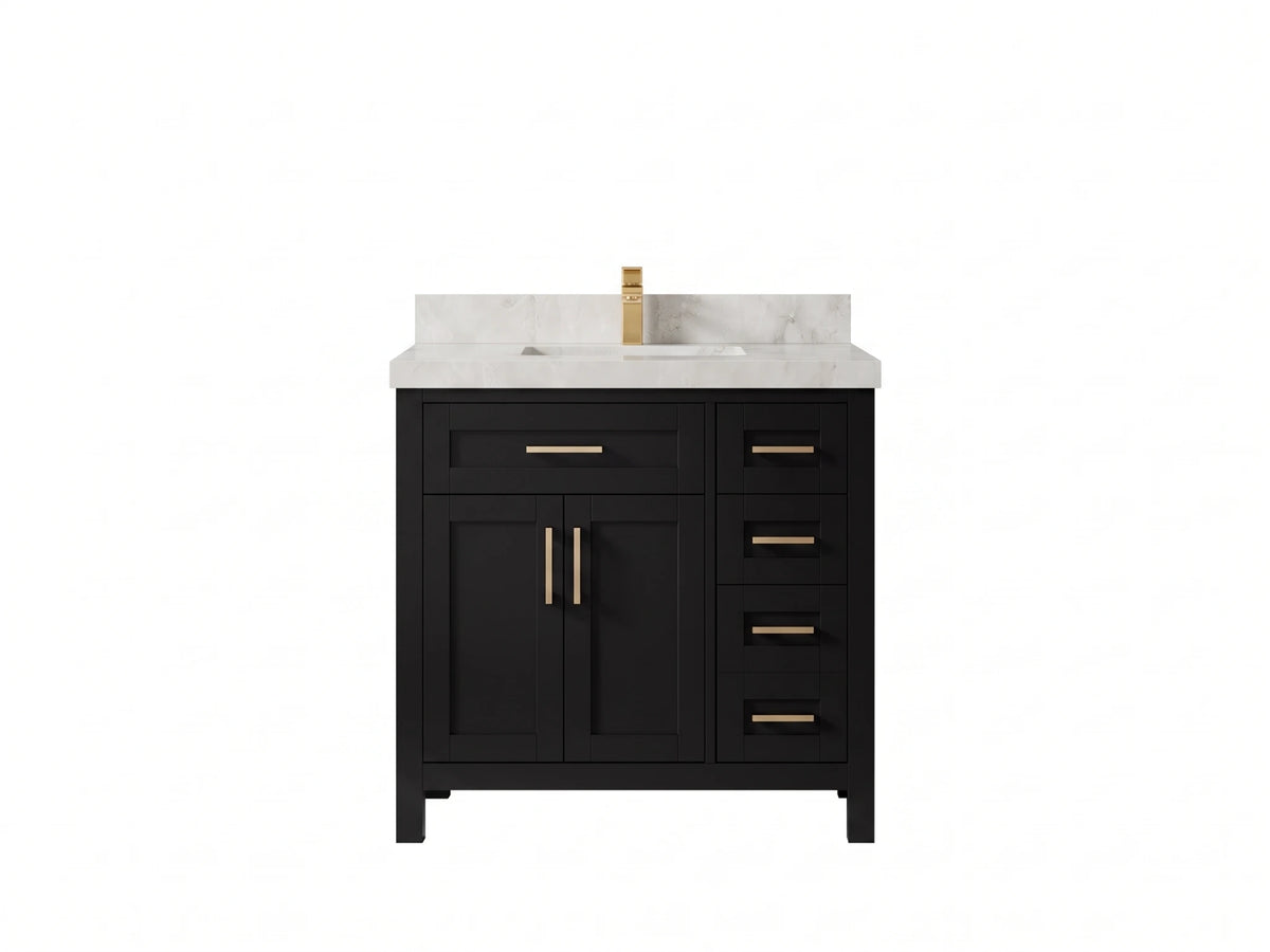 Cambridge 36 in. W x 22 in. D Center Sink Bathroom Vanity