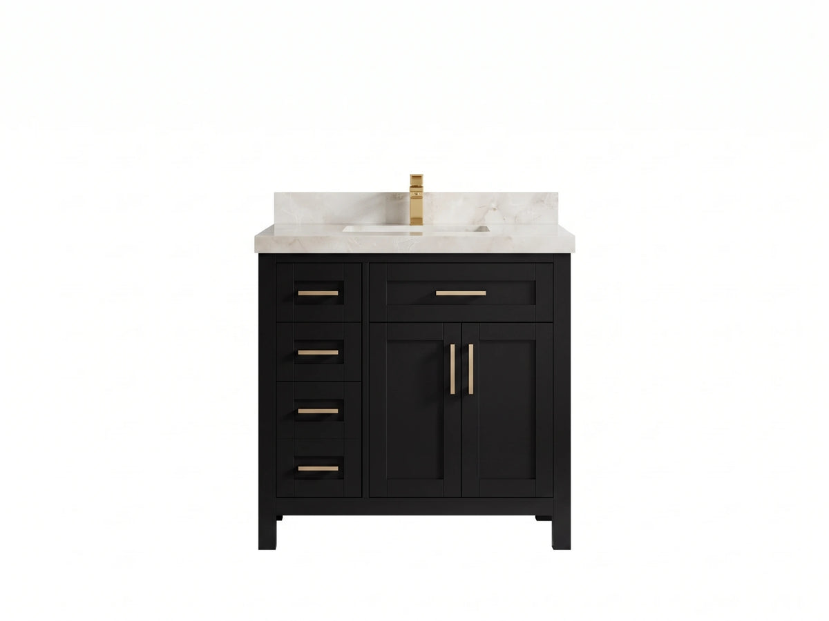 Cambridge 36 in. W x 22 in. D Center Sink Bathroom Vanity