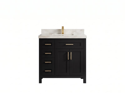 Cambridge 36 in. W x 22 in. D Center Sink Bathroom Vanity
