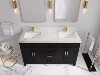 Cambridge 60 in. W x 22 in. D Double Sink Bathroom Vanity
