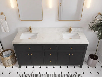 Cambridge 72 in. W x 22 in. D Double Sink Bathroom Vanity