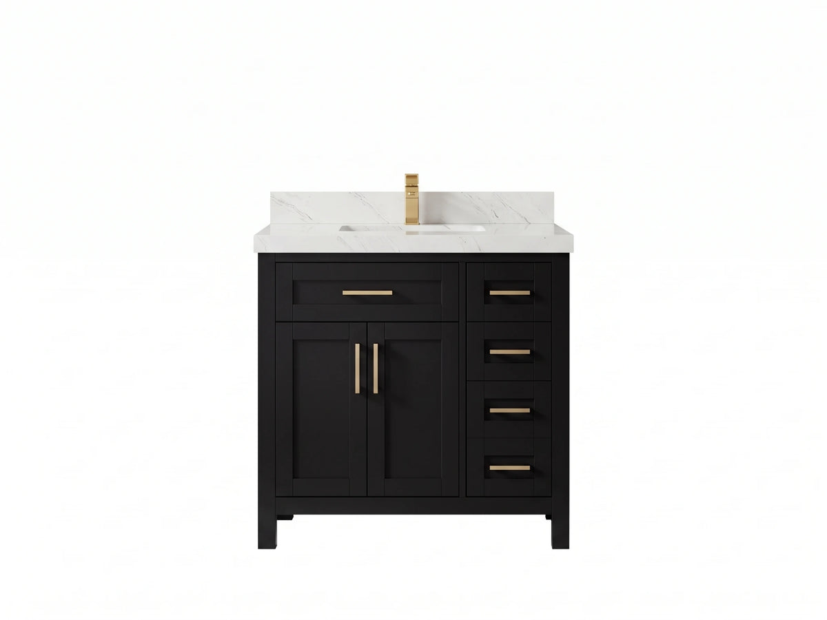 Cambridge 36 in. W x 22 in. D Center Sink Bathroom Vanity