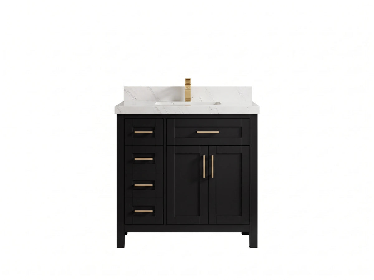 Cambridge 36 in. W x 22 in. D Center Sink Bathroom Vanity