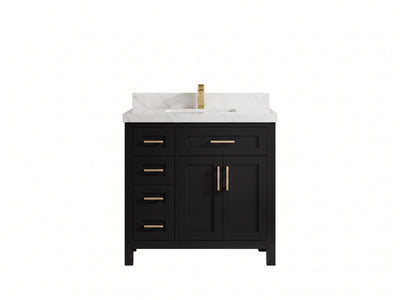 Cambridge 36 in. W x 22 in. D Center Sink Bathroom Vanity