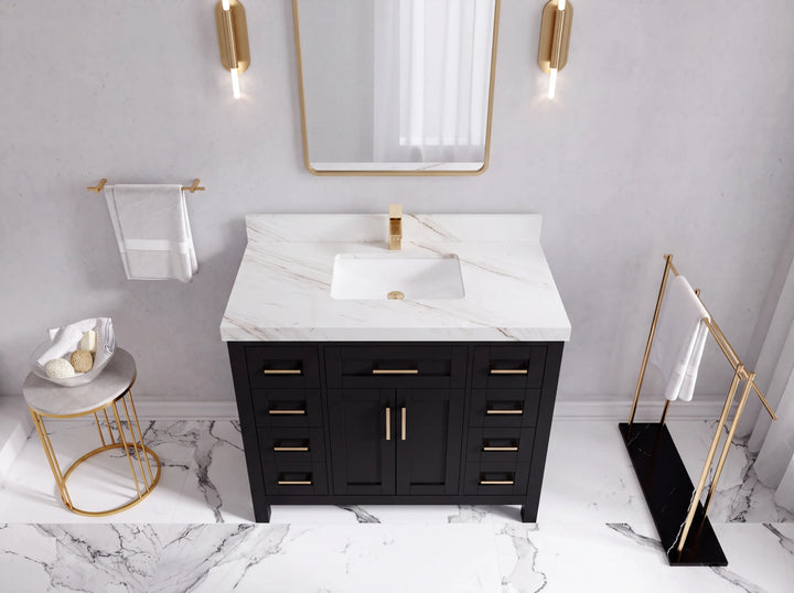Cambridge 42 in. W x 22 in. D Single Sink Bathroom Vanity - photo 47
