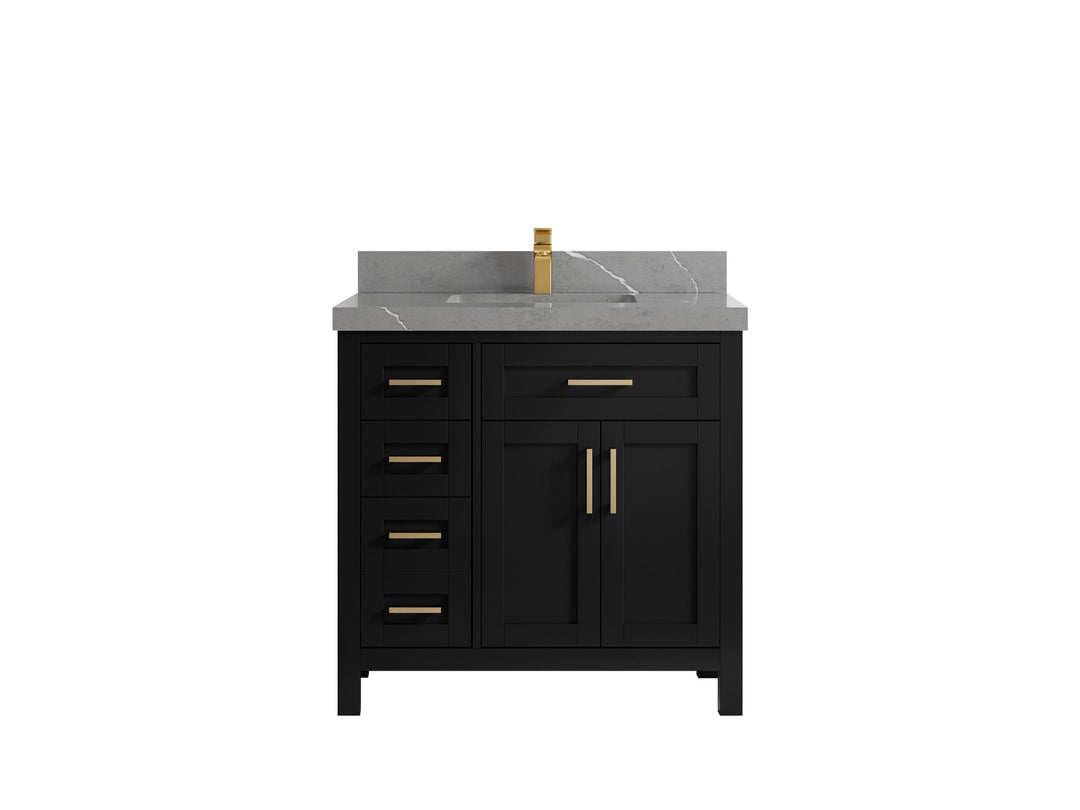 Cambridge 36 in. W x 22 in. D Single Center Sink Bathroom vanity