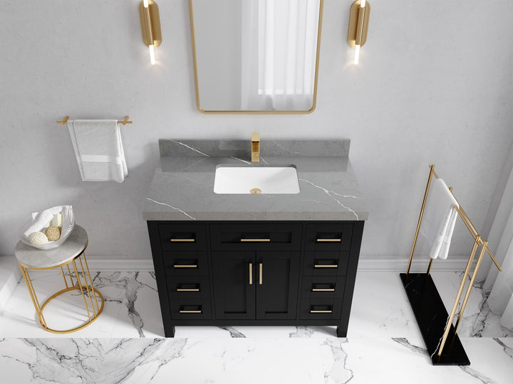 Cambridge 42 in. W x 22 in. D Single Sink Bathroom Vanity - photo 38