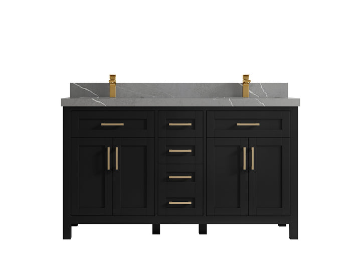 Cambridge 60 in. W x 22 in. D Double Sink Bathroom Vanity - photo 43