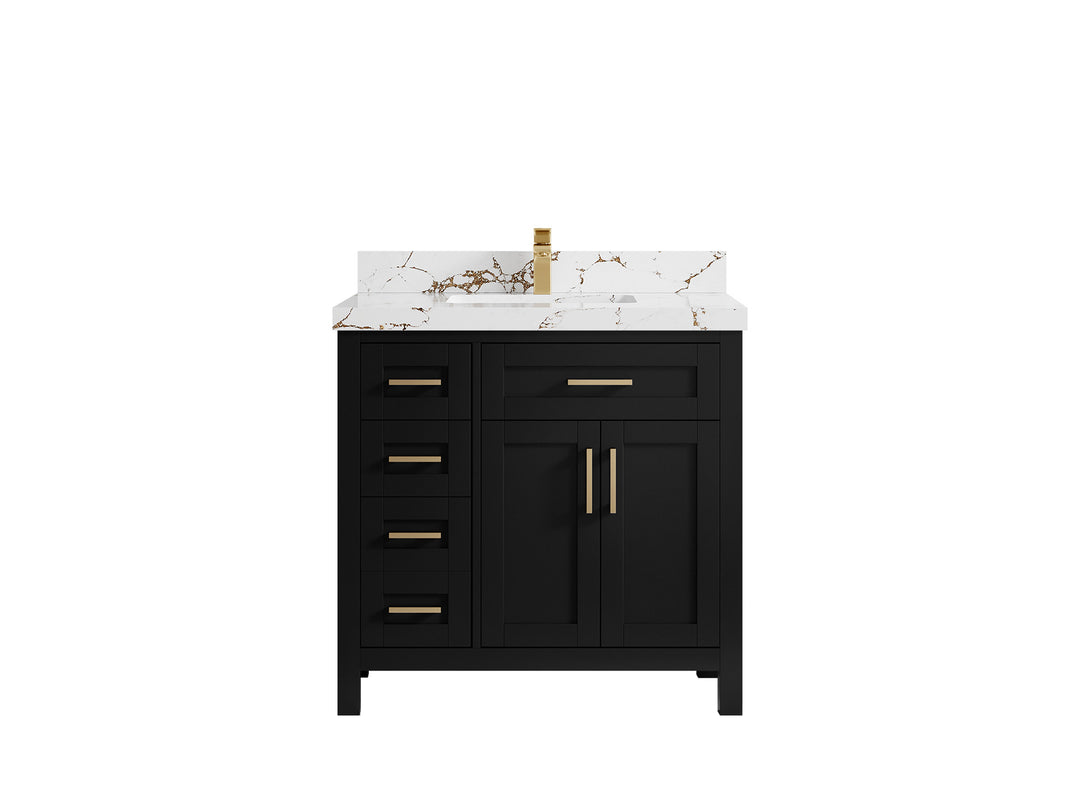 Cambridge 36 in. W x 22 in. D Single Center Sink Bathroom vanity
