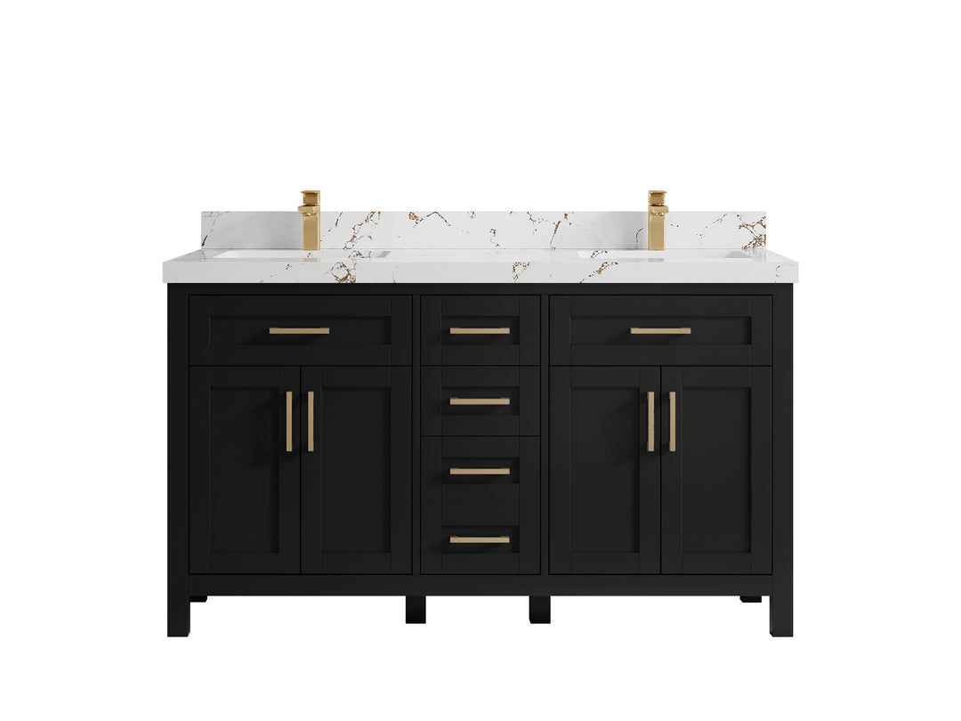 Cambridge 60 in. W x 22 in. D Double Sink Bathroom Vanity