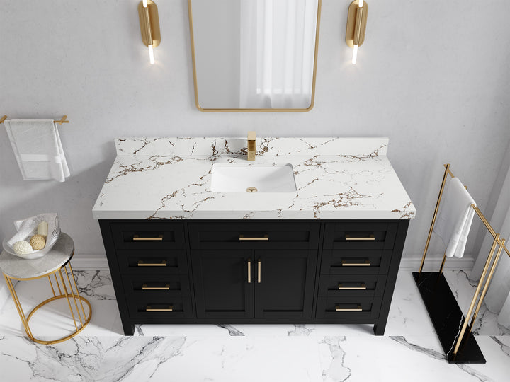 Cambridge 60 in. W x 22 in. D Single Sink Bathroom Vanity - photo 44
